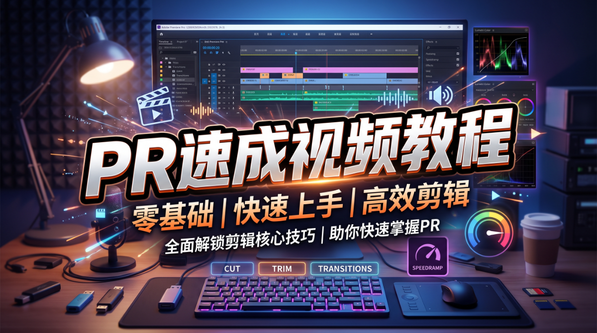 PR剪辑速成教程