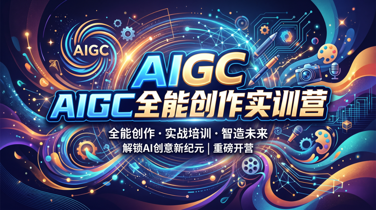 AIGC全能创作实训营