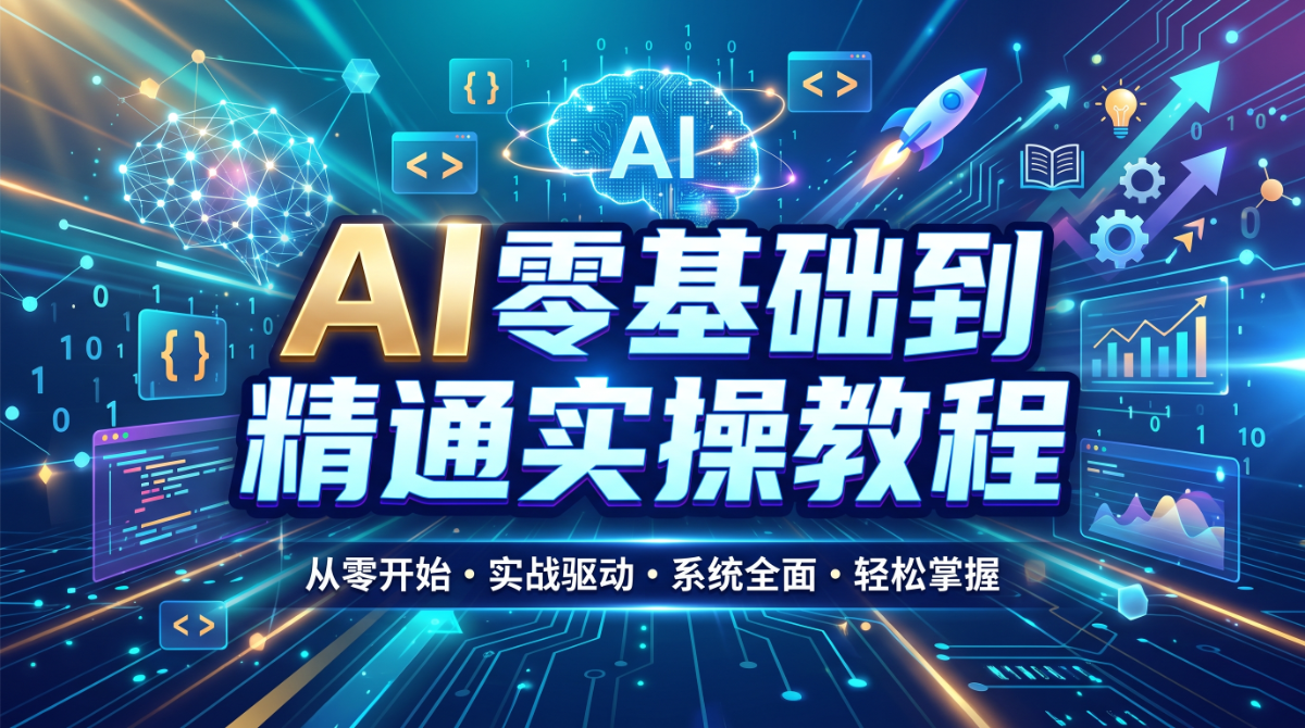 AI编程零基础到精通教程