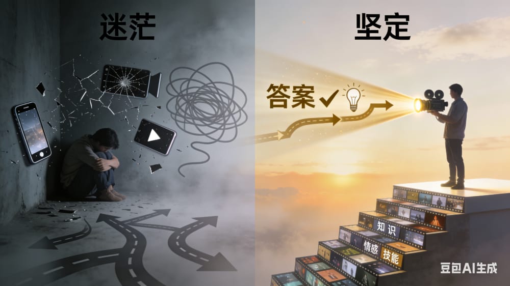 从迷茫到坚定，短视频给我答案