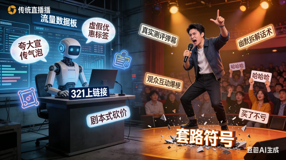 你敢相信吗？当脱口秀的犀利撞上直播带货的套路，会迸发怎样的化学效应？