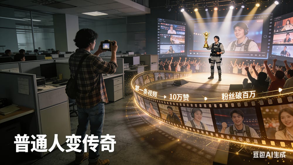 你敢相信，一个普通人也能在短视频里活成传奇吗？