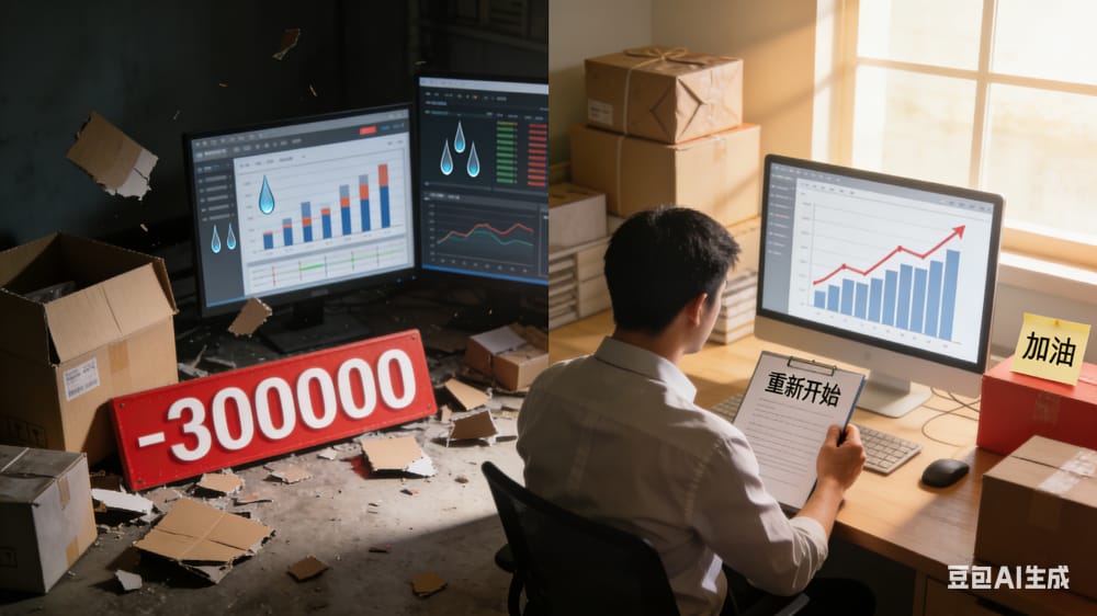 电商失败，负债30万重新站起